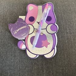 Aphmau Kitty Notebook (with pen)
