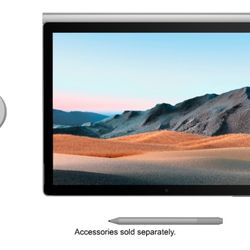 Microsoft - Surface Book 3 13.5" Touch-Screen PixelSense - 2-in-1 Laptop - Intel Core i5 - 8GB Memory - 256GB SSD
Model:V6F-00001

Like new, beside th