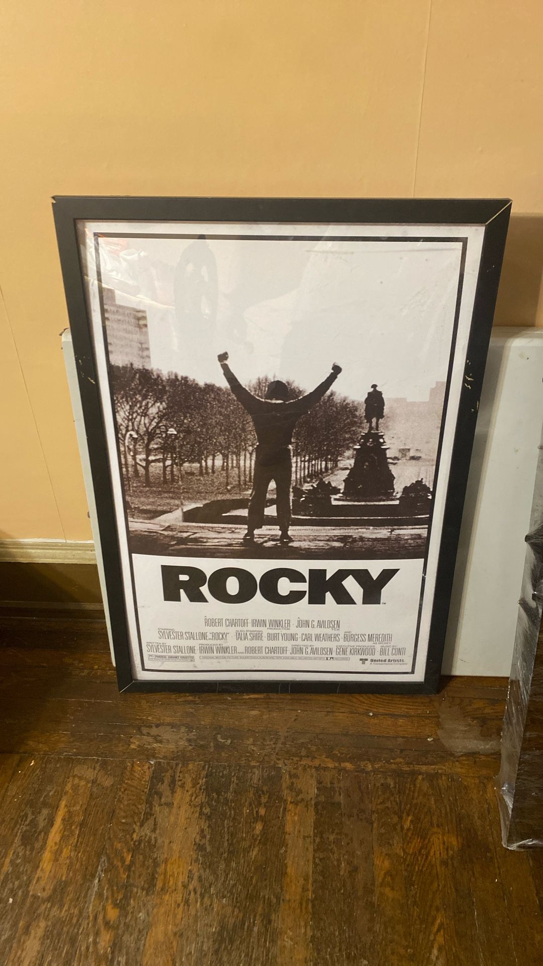  Collectible 1976 Rocky. Film Poster. 