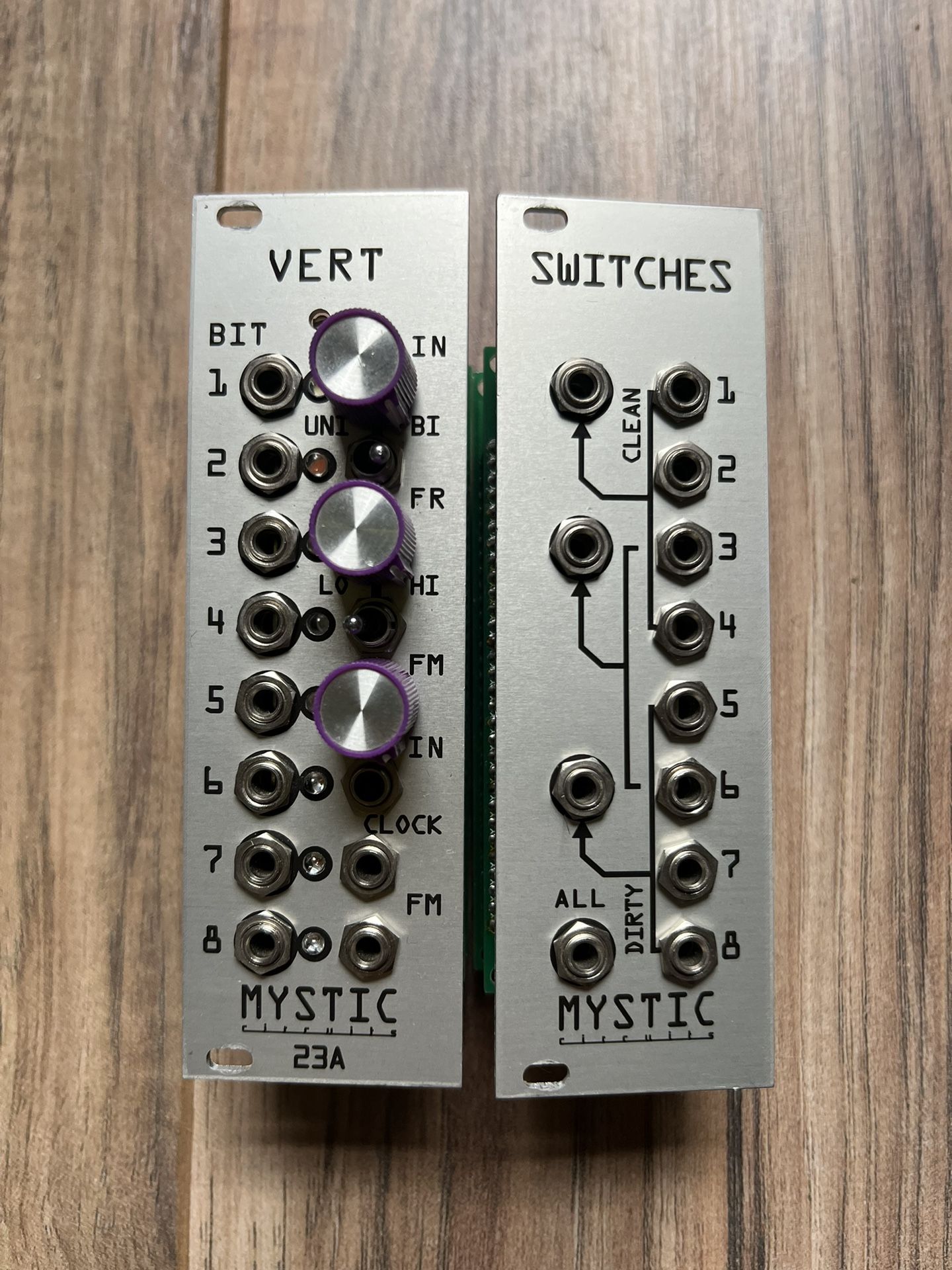 Mystic Circuits Vert / Switches Eurorack Synthesizer Module