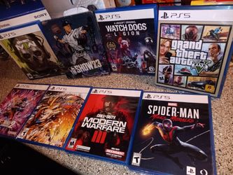 PS5 Game Bundle Only (No System)