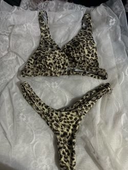 Small leopard bikini