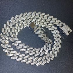 Iced Out 14MM Cuban Link Chain
