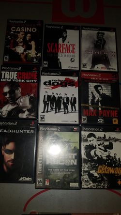 Play station 2 games