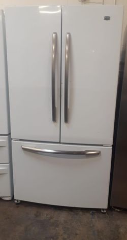 Maytag 3-Door White Fridge
