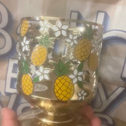 Pineapple Candle Holder Bath And Body Works 