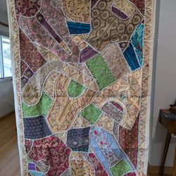 Decorative Indian wall hanging or table cover