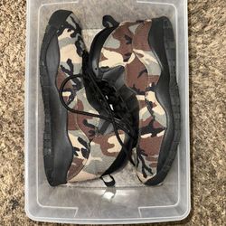 Air Jordan 10’s “Woodland Camo” Size 11