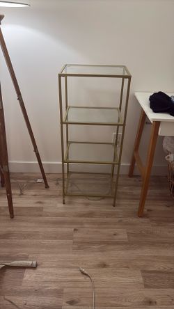 Brass glass 3 Tier