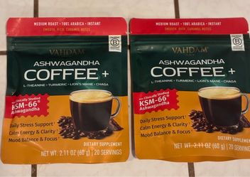 Vahdam Ashwagandha Coffee+ 2-Pack