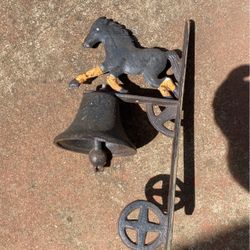 Horse Cast Iron Bell
