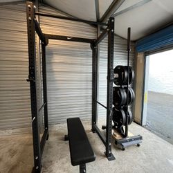 Nike Home Gym Setup - Squat Cage 270lbs Weights Etc. (Delivery Available)