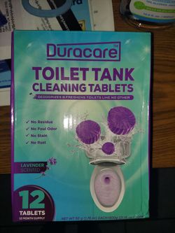 Duracare Toilet Tank Cleaning Tablets 12-Pack