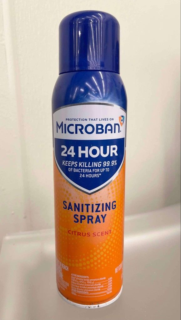 15oz Microban 24 Sanitizing Spray