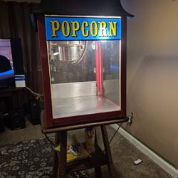 VINTAGE POPCORN MACHINE 