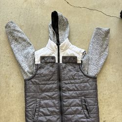 Grey Puffer Jacket