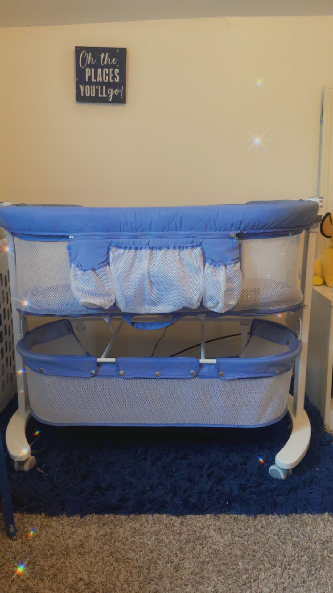 Pick Up Today! Bedside Baby Bassinet & XL Maternity Pillow 
