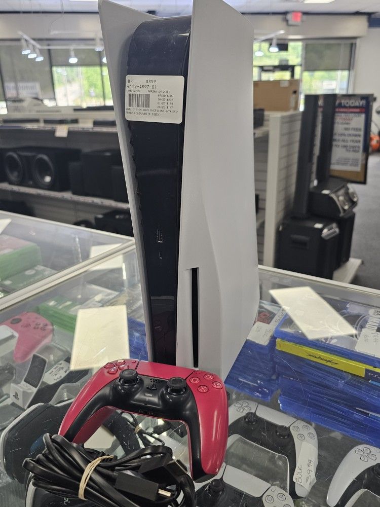 PS5 With Cords And Controller. ASK FOR RYAN. #4(contact info removed)-01