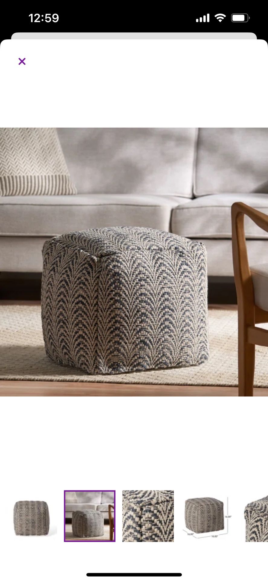 LePouf Ottomans