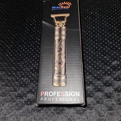 Mini Sun Professional Hair Trimmer Cordless Beard Clipper T-Blade Design