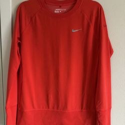 Nike Golf Dri-FIT Crewneck Pullover - Red - Size L (Worn Once)
