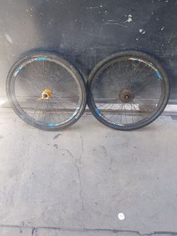 Bike ..front and back rims ..size 26 ..9 speed