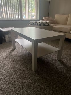 IKEA white coffee table