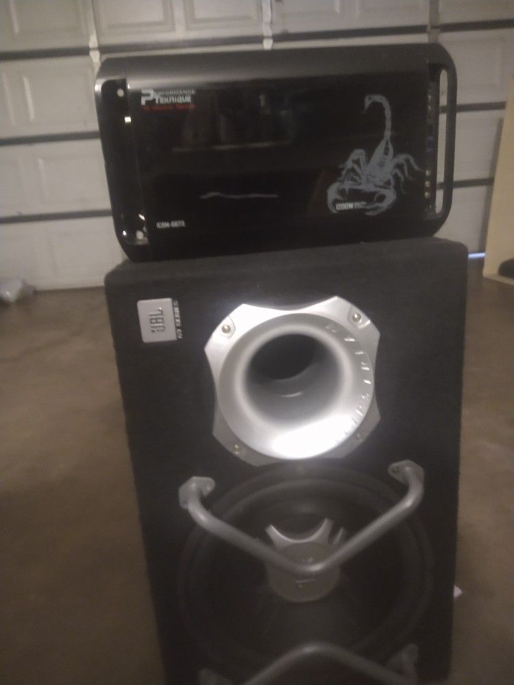 JBL Bass Pro And 1200 2ch Amp