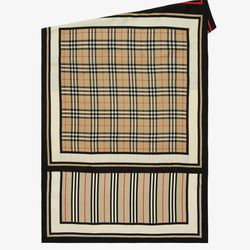 Montage Silk Scarf Burberry