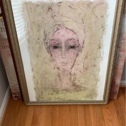 Original Pastel Portrait by Iza Starega