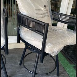 Outdoor Chairs 33” Set Of 2
