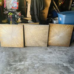 3 Decorative Wall Pictures