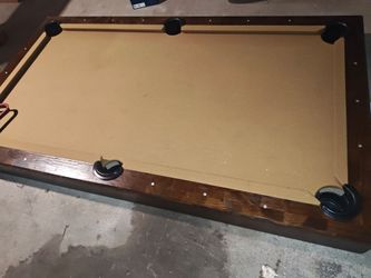 Pool table engineered wood top 7ft