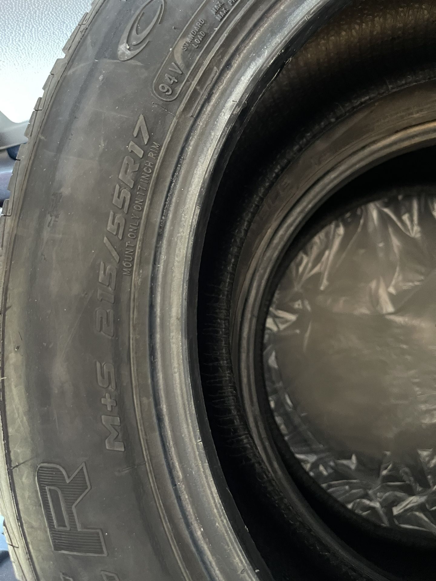 Semi Used Tires 215/55R17