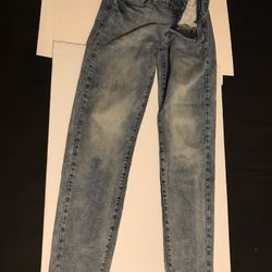 American Eagle Skinny Light Denim Boys/Mens Pants 28”x30” Still Like New