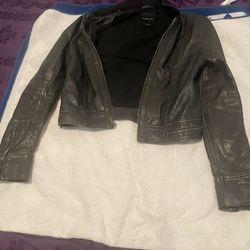 Marciano Lamb Skin Leather Jacket Xs