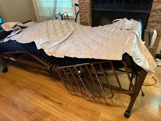 *New*ProHeal medical home bed full electric with foam mattress, air mattress and electric air pump