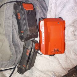 Hilti Charger with 2 batteries