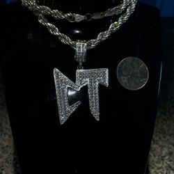 Cadena Torcal Y Ct 925 Real Silver