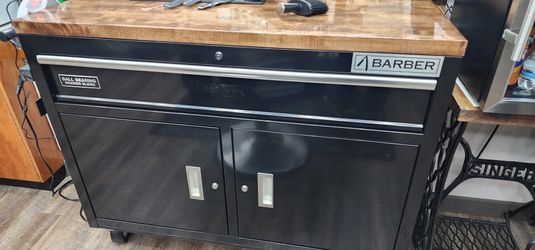 Barber Station Tool Box