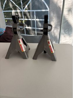 Pittsburgh Automotive 3-Ton Heavy Duty Steel Jack Stands