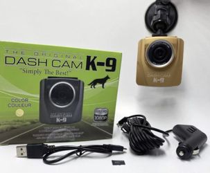 THE ORIGINAL DASH CAM K-9 SIMPLY THE BEST FOR YOUR VEHICLE / BLACK / BOX FULL HD 1080p