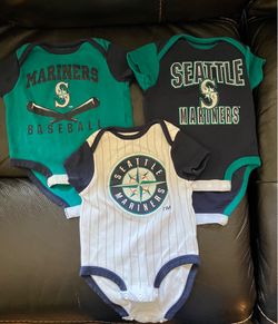 Seattle Mariners onesies 0-3 months