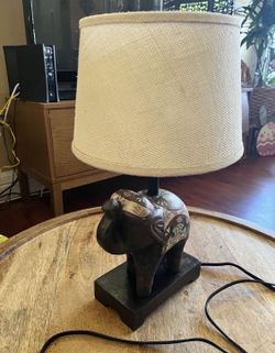 World market clearance elephant lamp