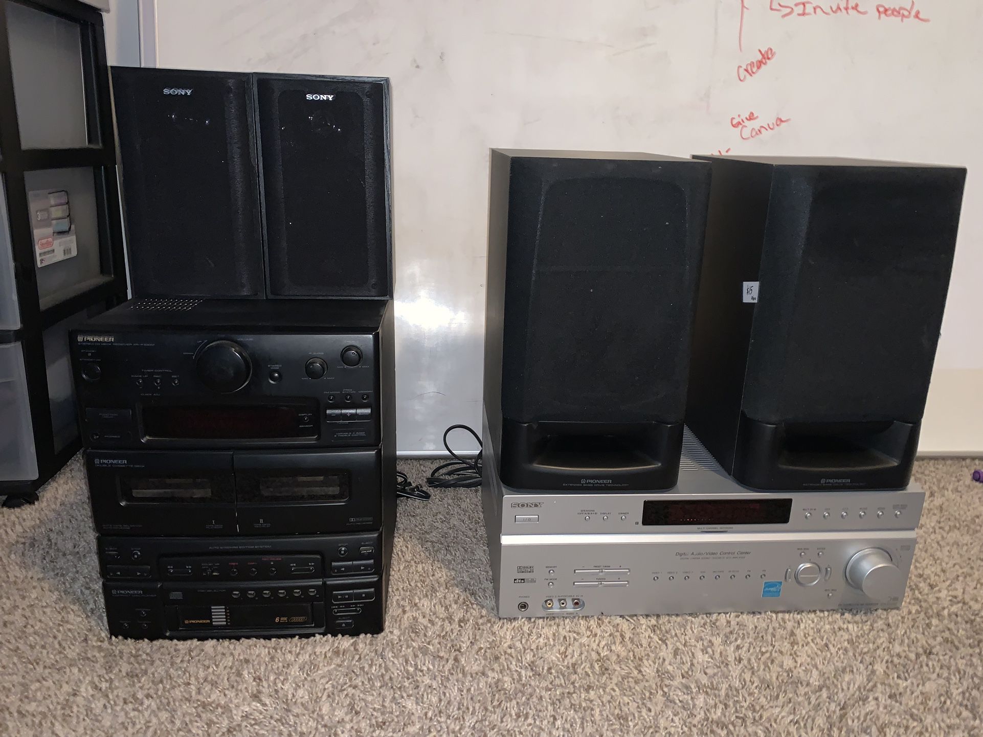 Stereo Receiver & Speakers