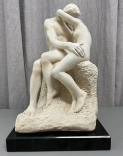 1991 Sergey The Kiss By Rodin Art Sculpture 