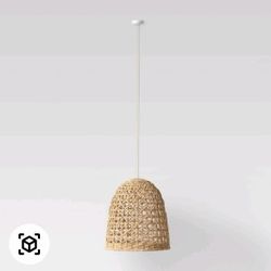💥Whs A2 $99 Small Seagrass Light Pendant Light Brown (Includes Energy Efficient Light Bulb) - Opalhouse™🆕️👌