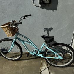Blue E-bike 