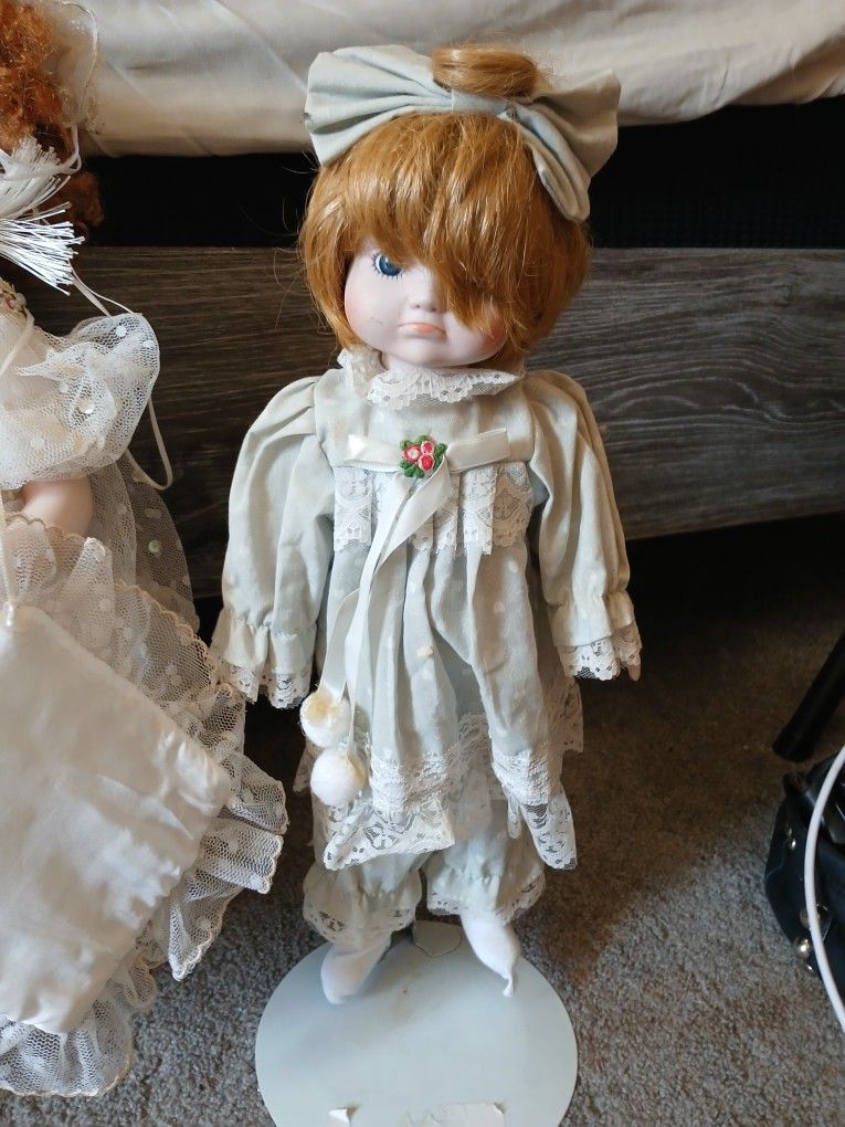 Antique Porcelain Dolls