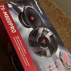 Pionner 8” Midbass Speakers